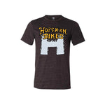 Hoffman Bikes Flaming H"" T-Shirt / Charcoal/Silver / M""