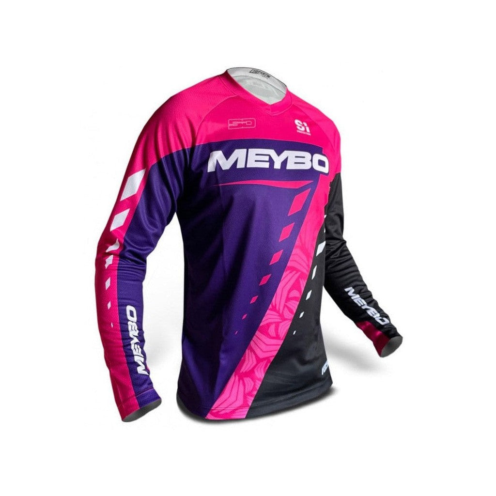 Meybo Slim Fit Race Jersey V5  / Purple/Pink / M