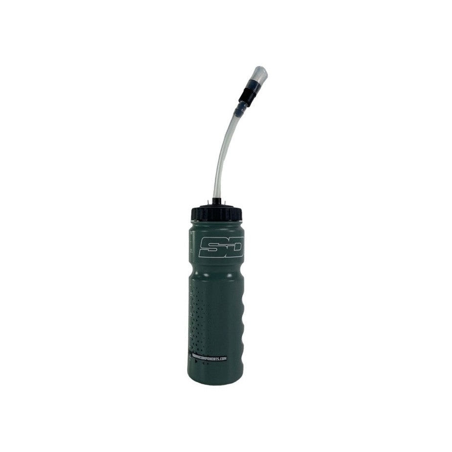 SD Water Bottle (With Straw) / Grey/Black / 700ml