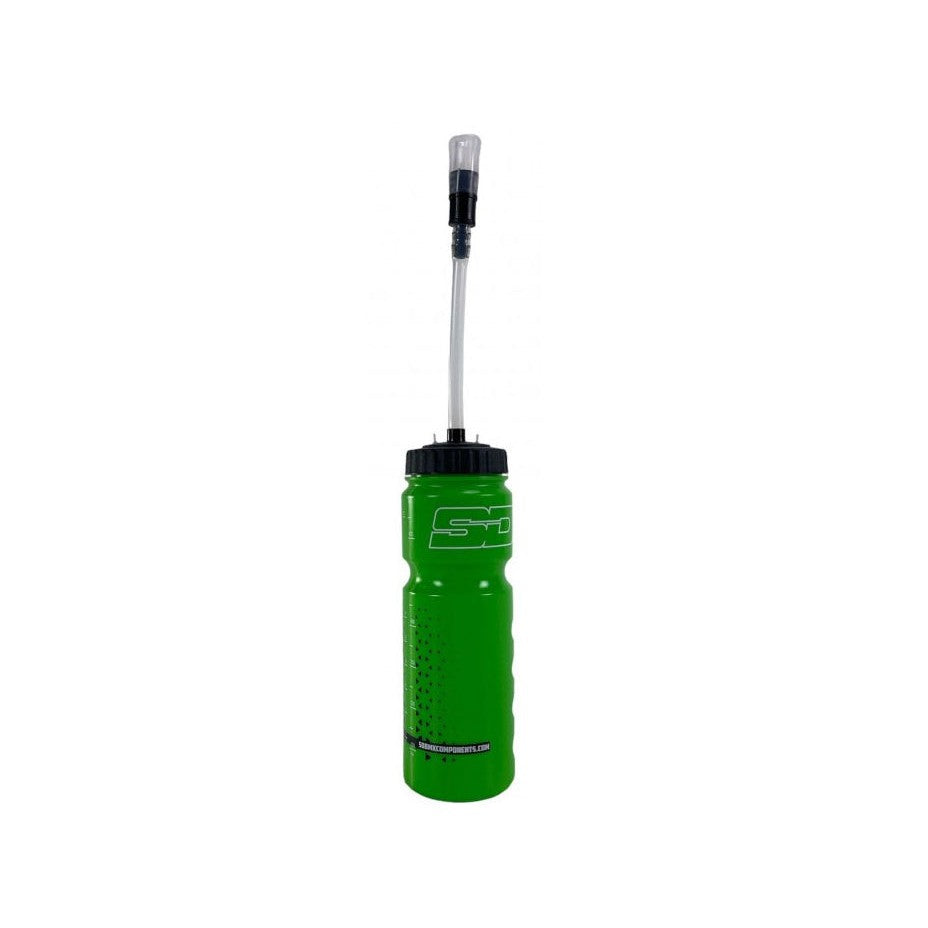 SD Water Bottle (With Straw) / Green/Black / 700ml