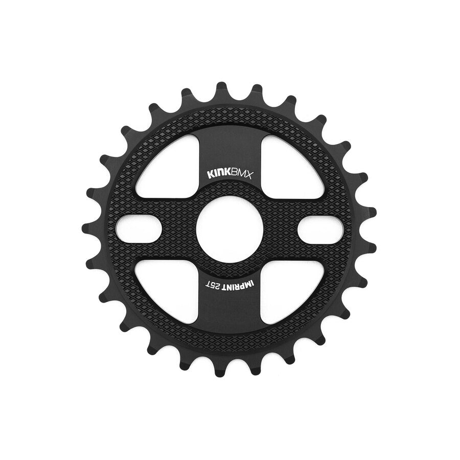 Kink Imprint Sprocket / Black / 25T