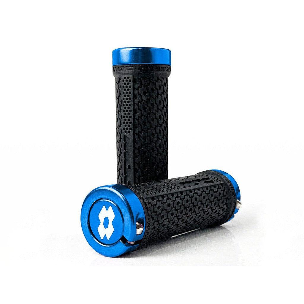 MAC G1 Mini Race Grip / Black/Blue / 105mm