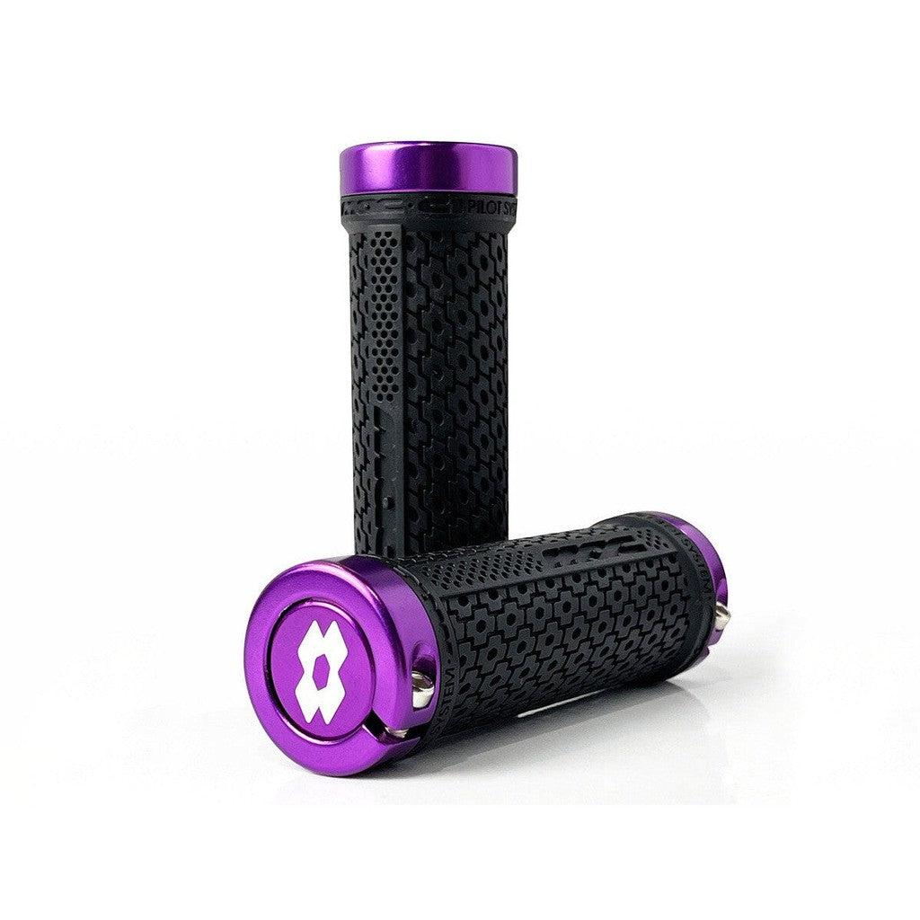 MAC G1 Mini Race Grip / Black/Purple / 105mm