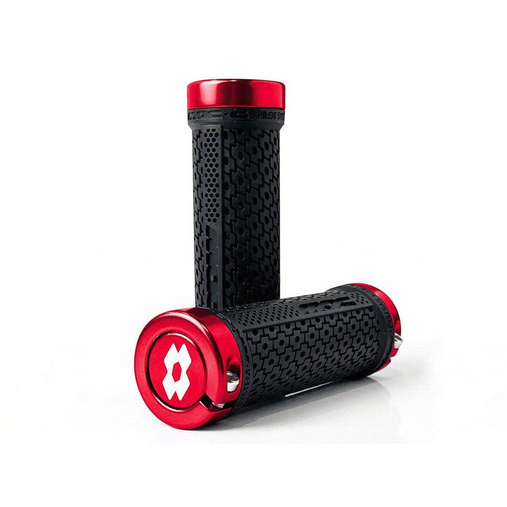 MAC G1 Mini Race Grip / Black/Red / 105mm