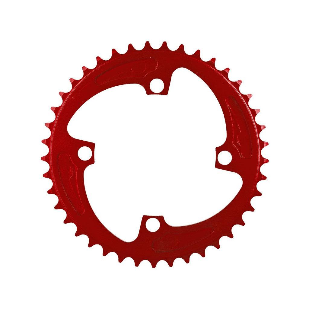 MCS 104BCD 4 Hole Chainring / 44T Red