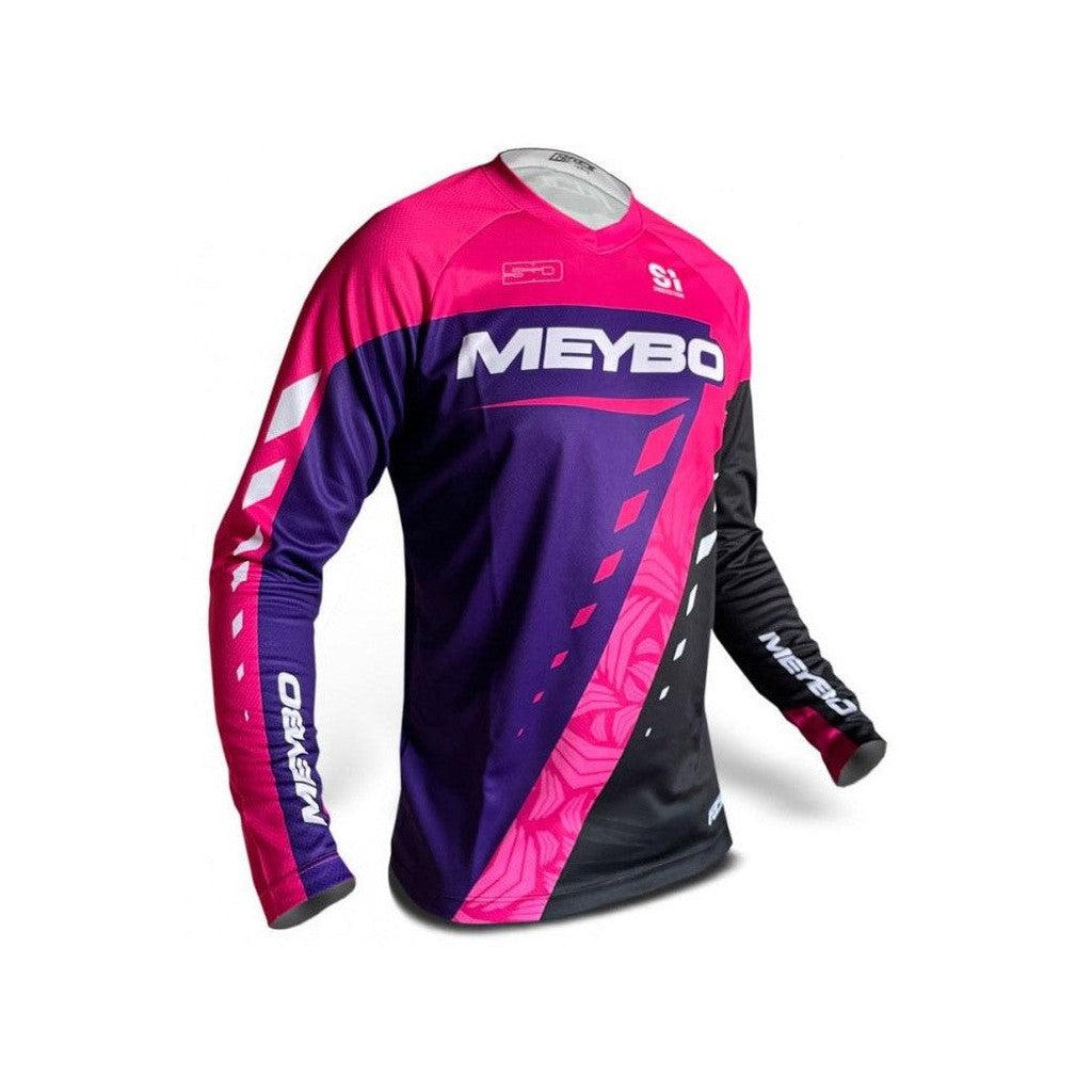 Meybo Slim Fit Race Jersey V5 / Purple/Pink / XL