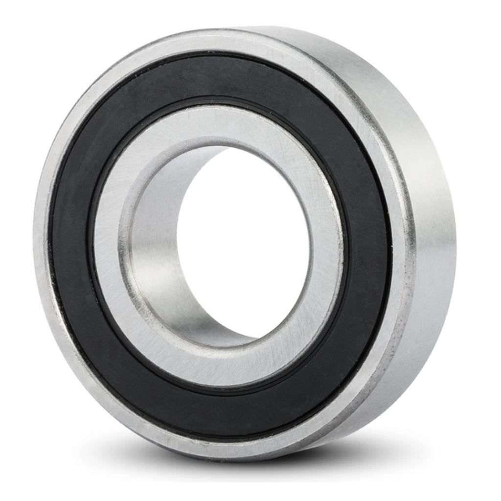 The MID BB Bearing 19mm, sold individually, is a metallic ball bearing with a black inner ring and durable rubber seals designed for precision performance.