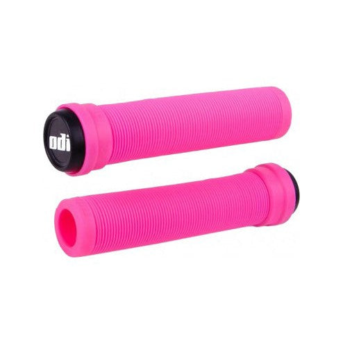 ODI Longneck SLX Flangeless Grips (Soft) / Pink / Flangeless / 160mm