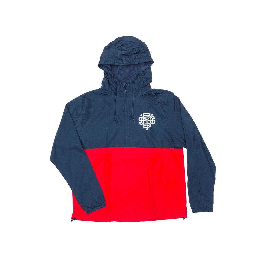 Odyssey Monogram Windbreaker / Navy/Cardinal / M
