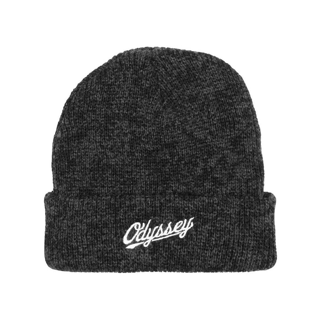 Odyssey Slugger Stitched Beanie/ Black