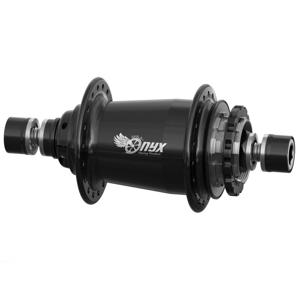 Onyx BMX ULTRA HG-110/10mm Bolt-on Rear Hub / Black Ano / 36H