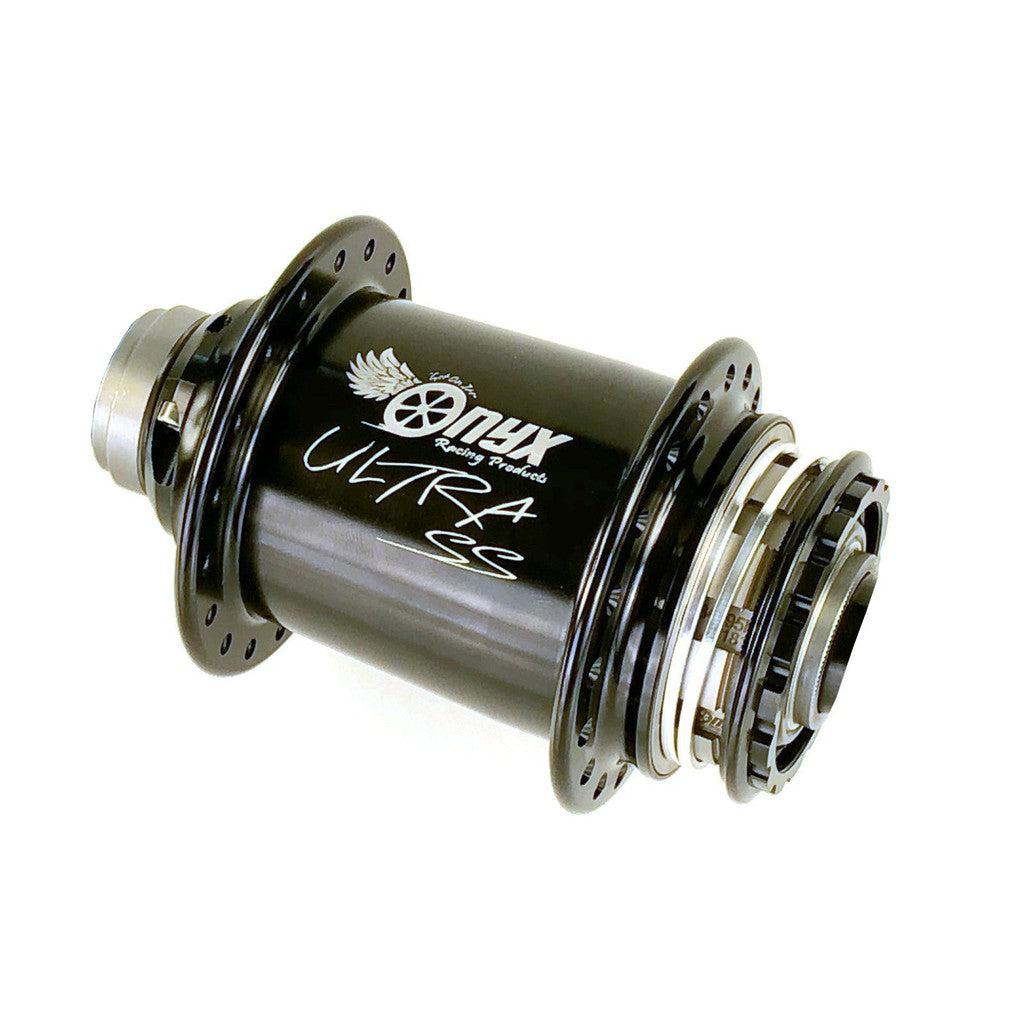 Onyx BMX ULTRA SS OX-110/15mm Thru-bolt Rear Hub /Black Ano / 36H