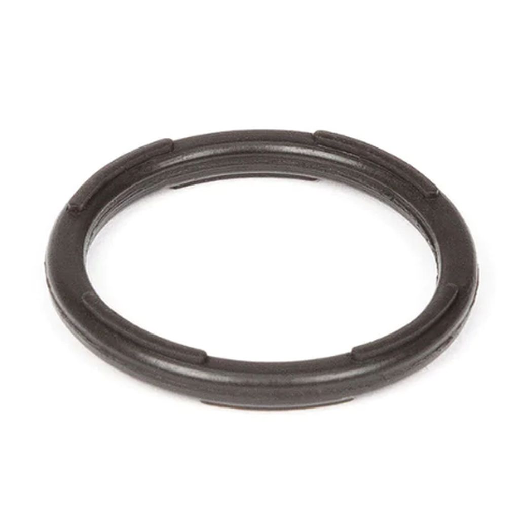 A black rubber BSD Revolution Hub O-Ring on a white background.