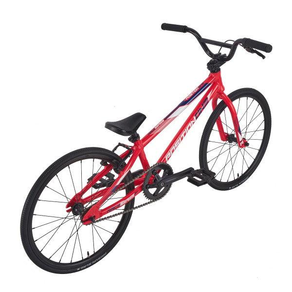 A Position One Junior Bike (2024) with an all aluminium frame on a white background.