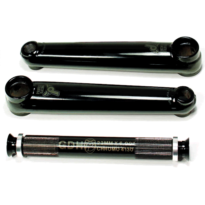 Profile Column 22mm Cranks Bossless / Black / 160mm