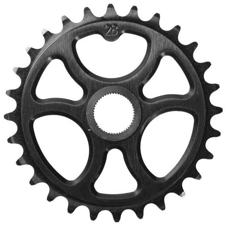 Profile Galaxy Spline Drive Sprocket / Black / 28T