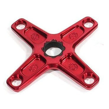 PROFILE Spider Spline Drive BMX 4 Bolt / 22mm / Red