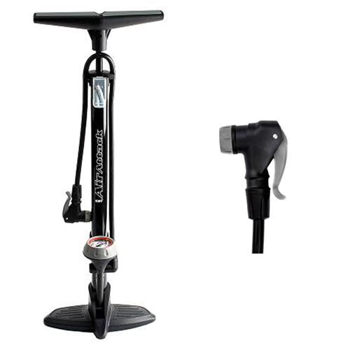 schwinn air center plus floor pump for bicycles QBP Air Attack Floor Pump (Alloy/Plastic)