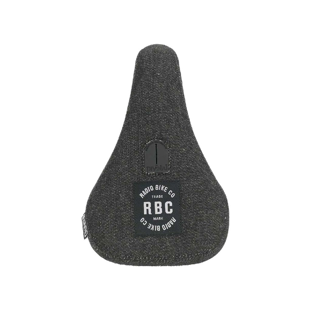 Radio Team Pivotal Seat featuring embroidered logo.