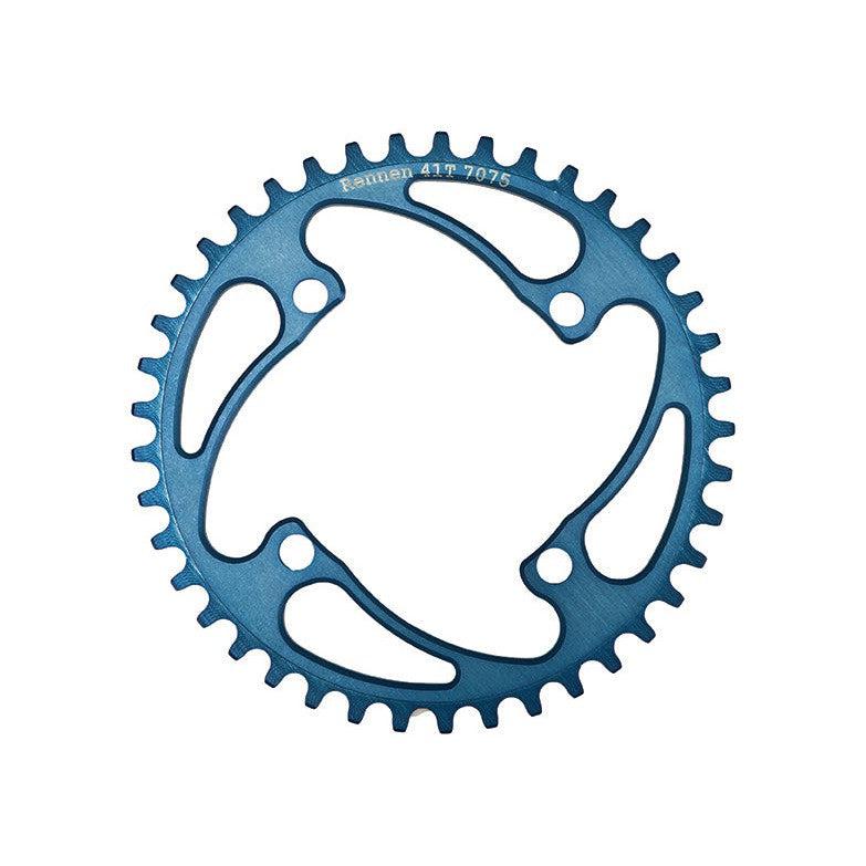 Rennen 4 Bolt 104 Chainring / Blue / 38T