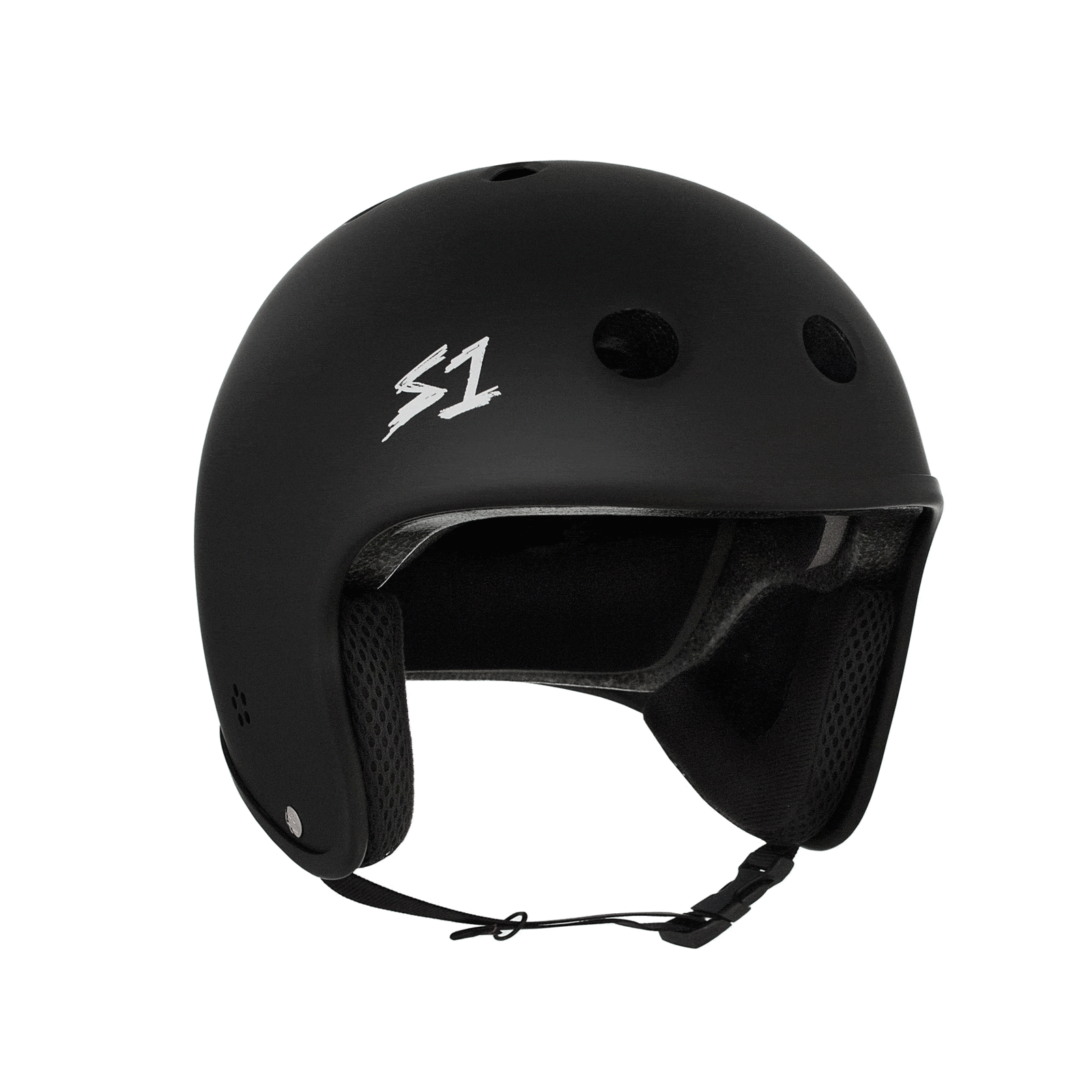 S-One Retro Lifer Helmet Matte Black / XXL