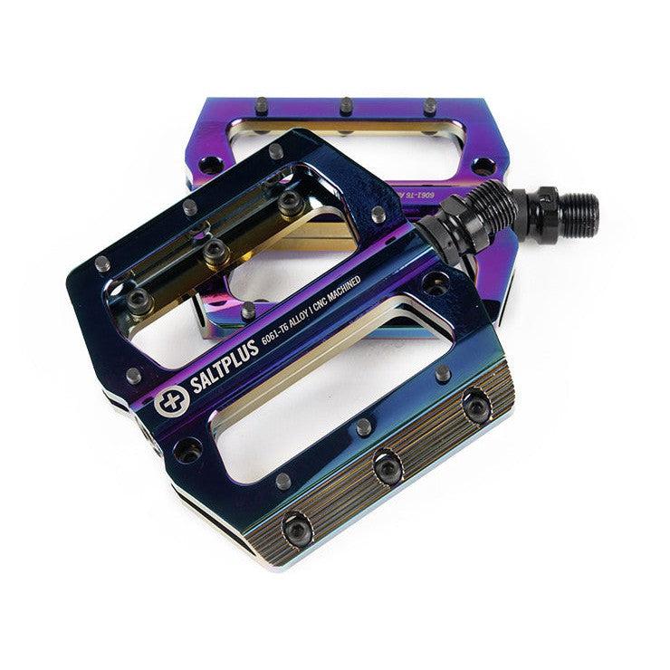Salt Plus Echo Alloy Pedals / Oil Slick