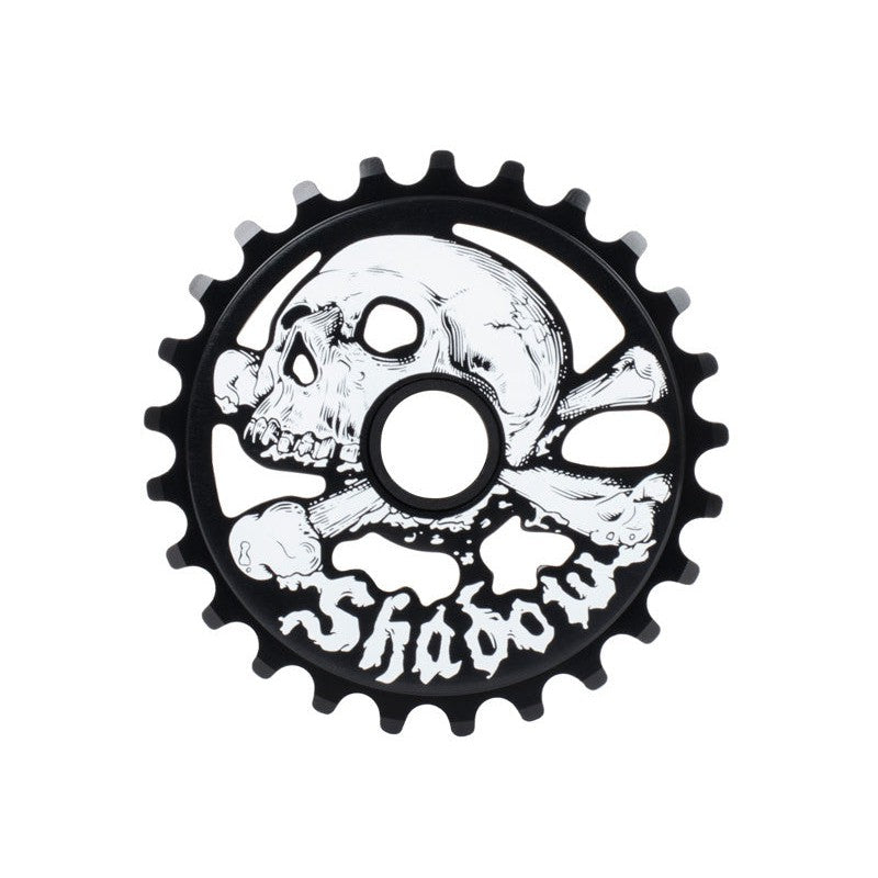 Shadow Cranium Sprocket / Black / 25T