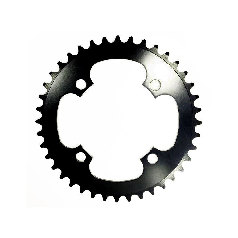 Sinz 104BCD 4 Bolt Chainring / Black / 46