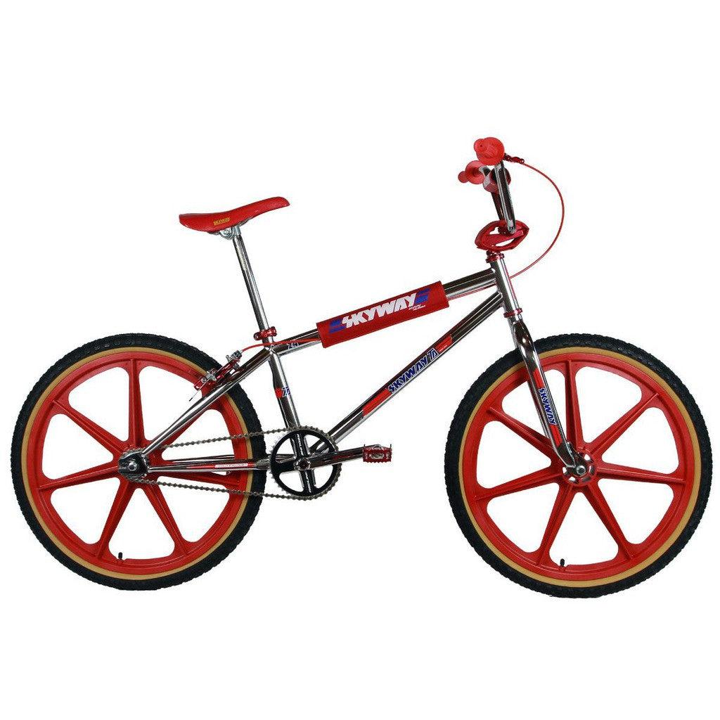 Skyway TA Replica 24"" PRO Bike (2022) / Chrome/Red / 22TT