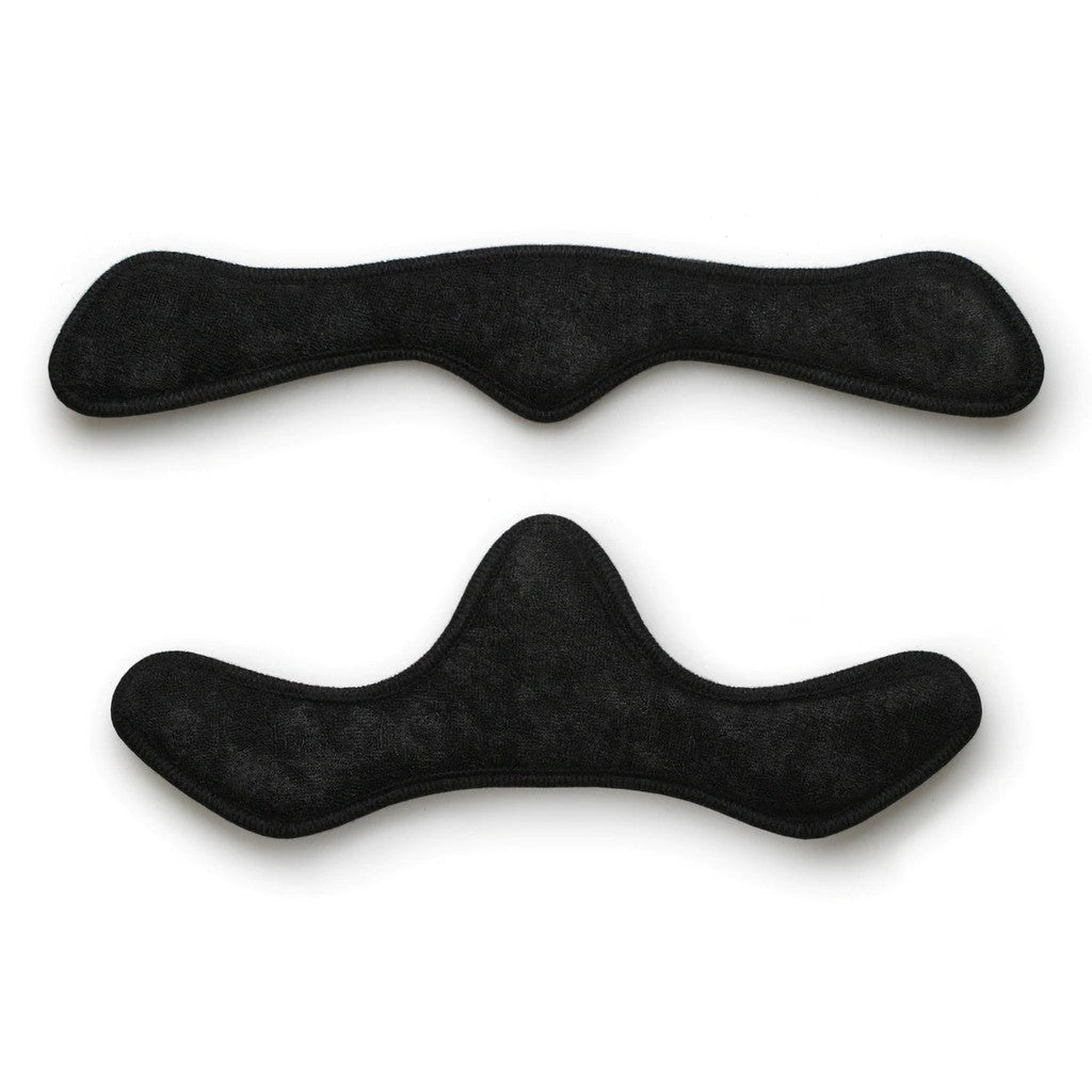 A pair of black S-One Lifer Helmet Liners on a white background.