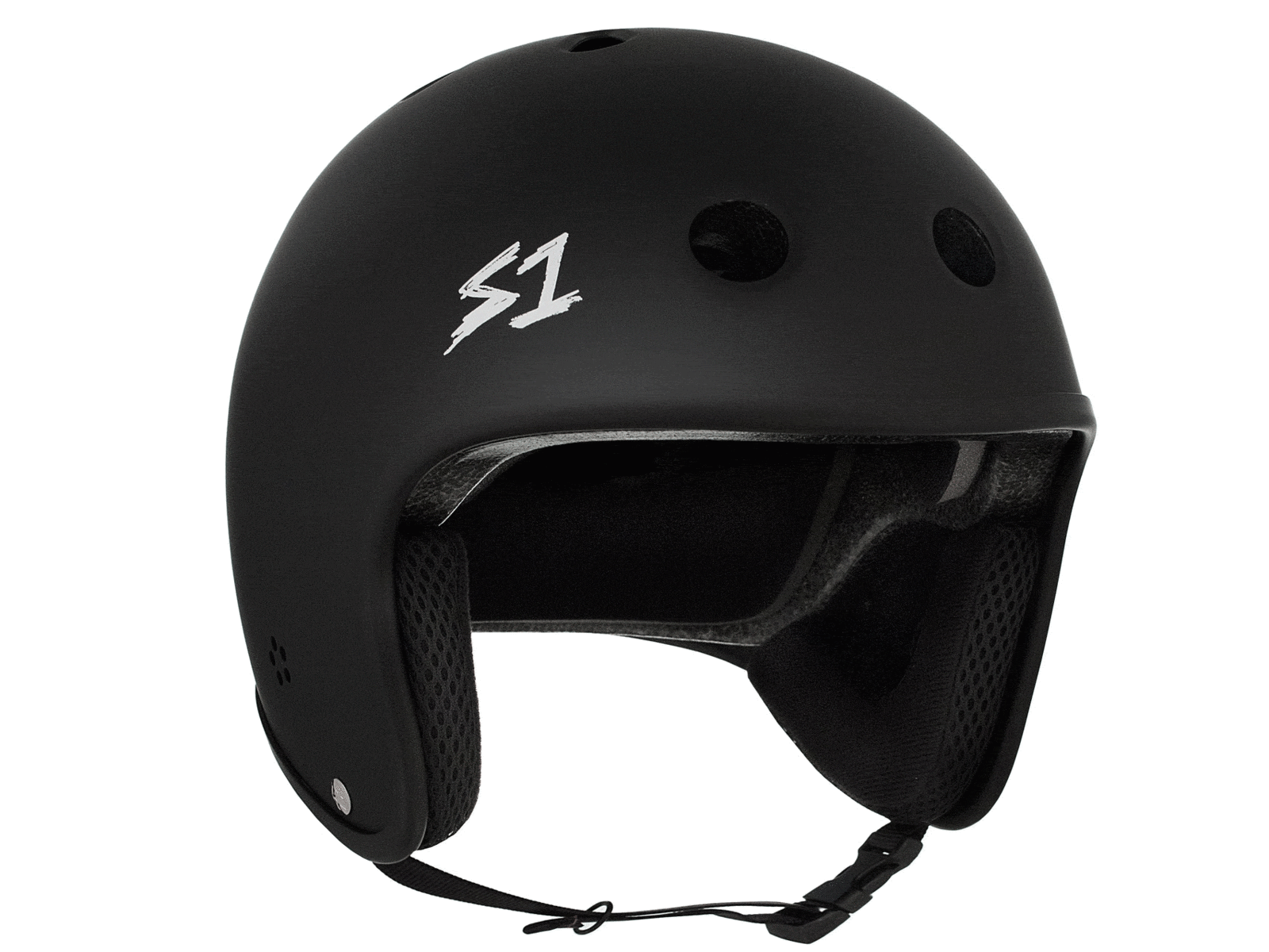 S-One Retro Lifer Helmet Matte Black / XXL