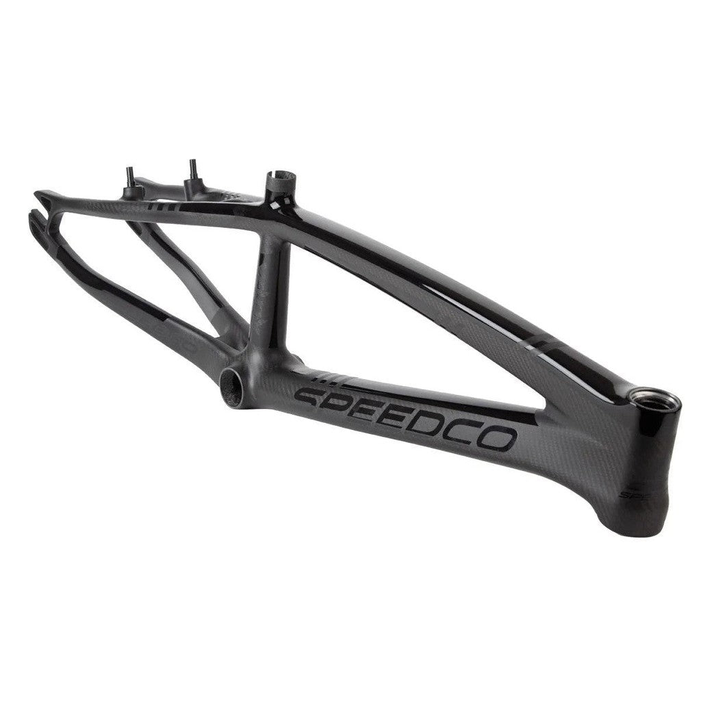 Speedco Velox V3 Carbon BMX Race Frame Junior / Stealth Black / 18.5TT
