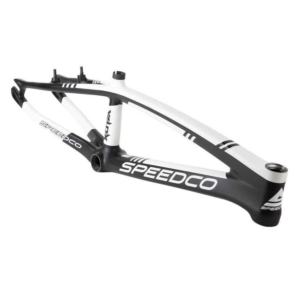 Speedco Velox V3 Carbon BMX Race Frame Pro Cruiser / Matte White / 21TT