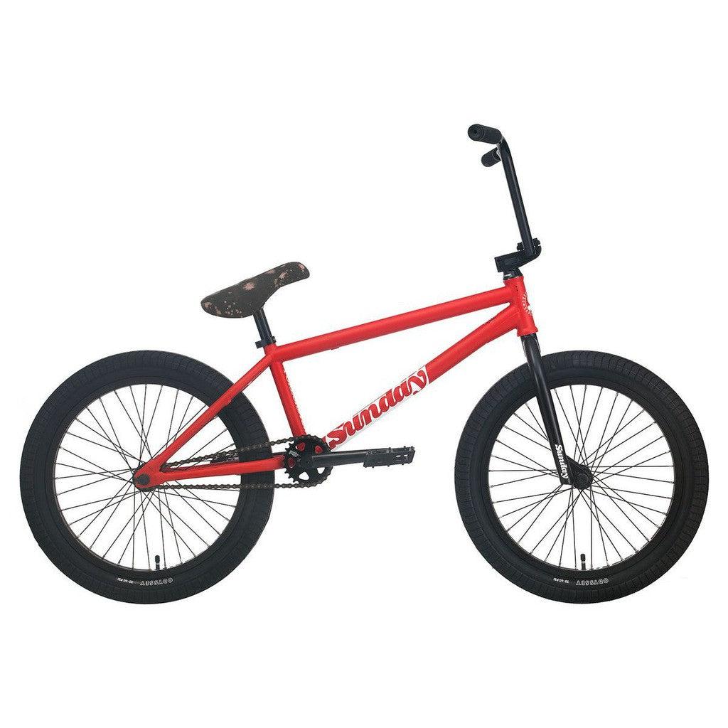 Sunday Forecaster Brett Silva 20 Inch Bike (2023) / Matte Red / 20.75TT