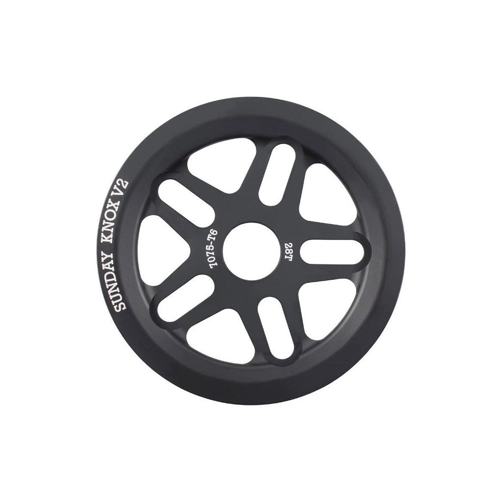 Sunday Knox V2 Sprocket / Black / 28T