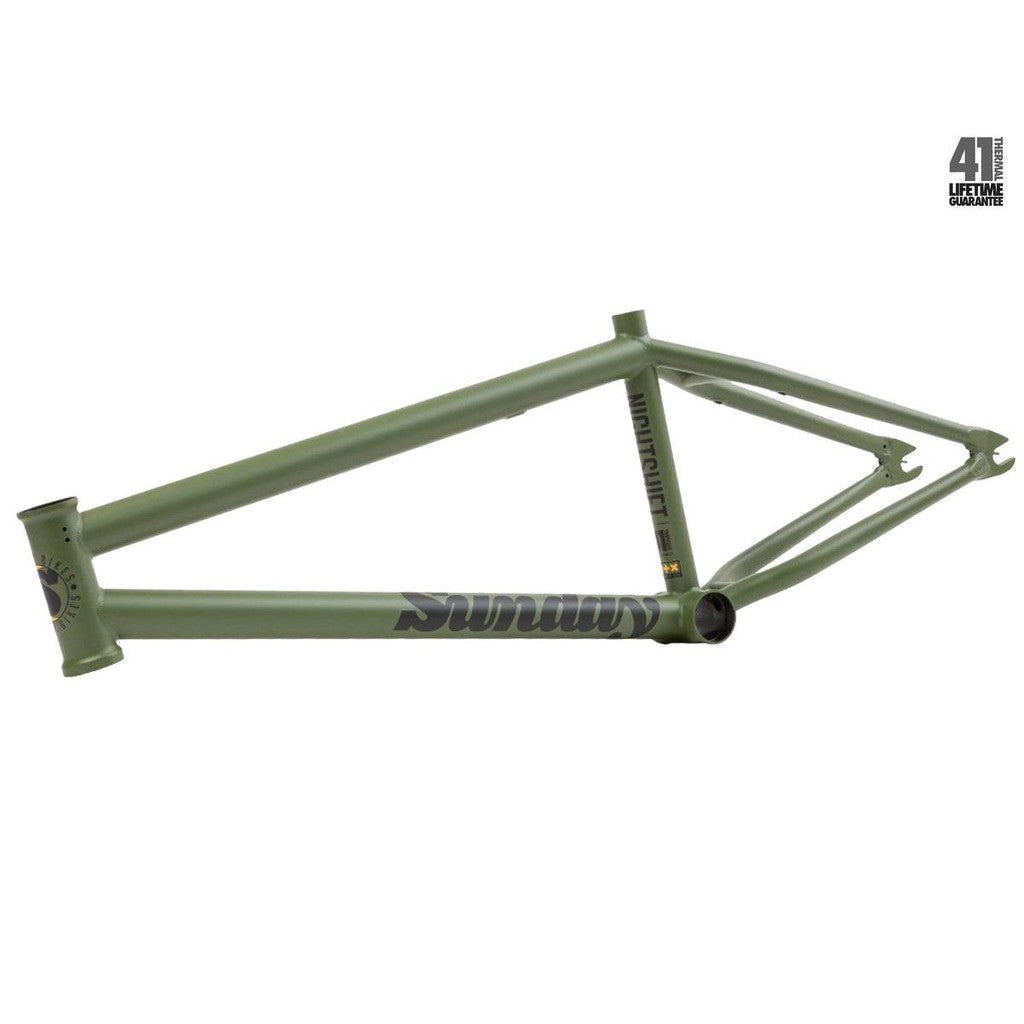 Sunday Night Shift Frame (2021) / Matte Army Green / 21TT