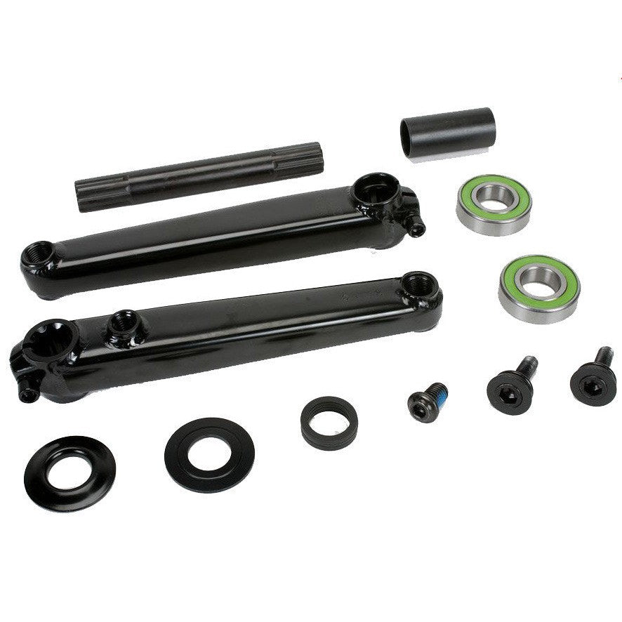 Sunday Saker Cranks / Black / 165mm