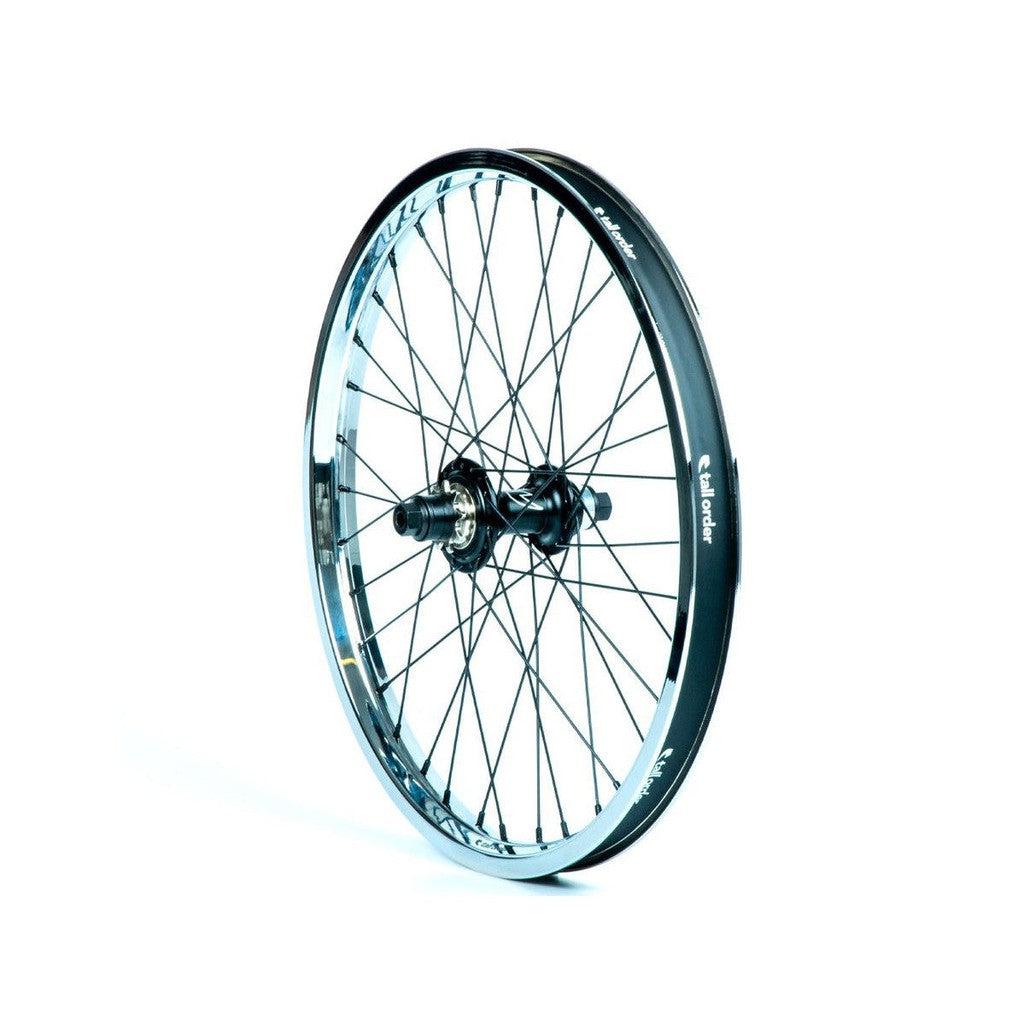 Tall Order Dynamics Cassette Wheel / Black Hub With Chrome Rim / 9T LHD