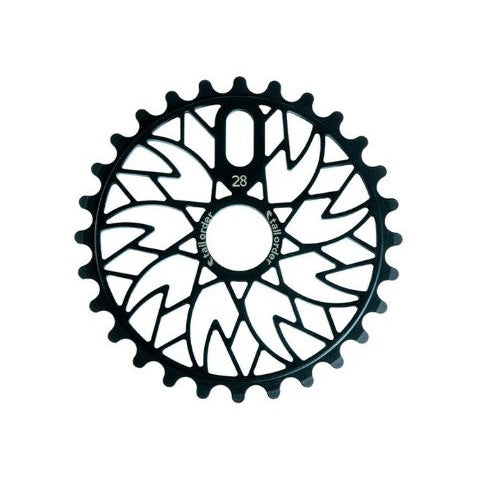 Tall Order Spectrum Chromoly Sprocket / Black / 28T