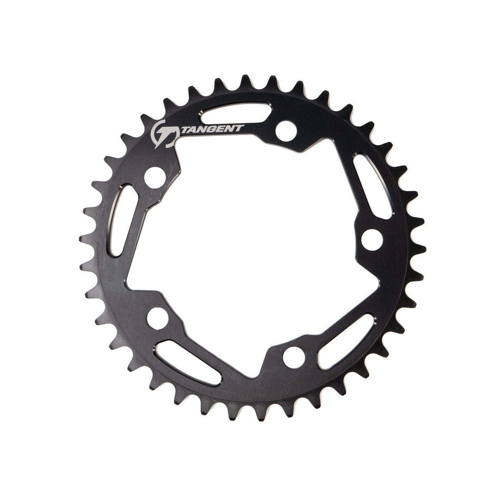 Tangent Chainring 5 Bolt 110mm BCD / Black / 48
