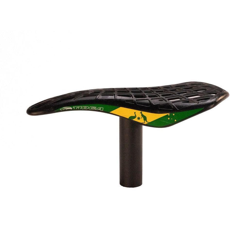 Tioga D-Spyder - EVO Airofloat Seat Aus Edition / Yellow/Black / 27.2mm