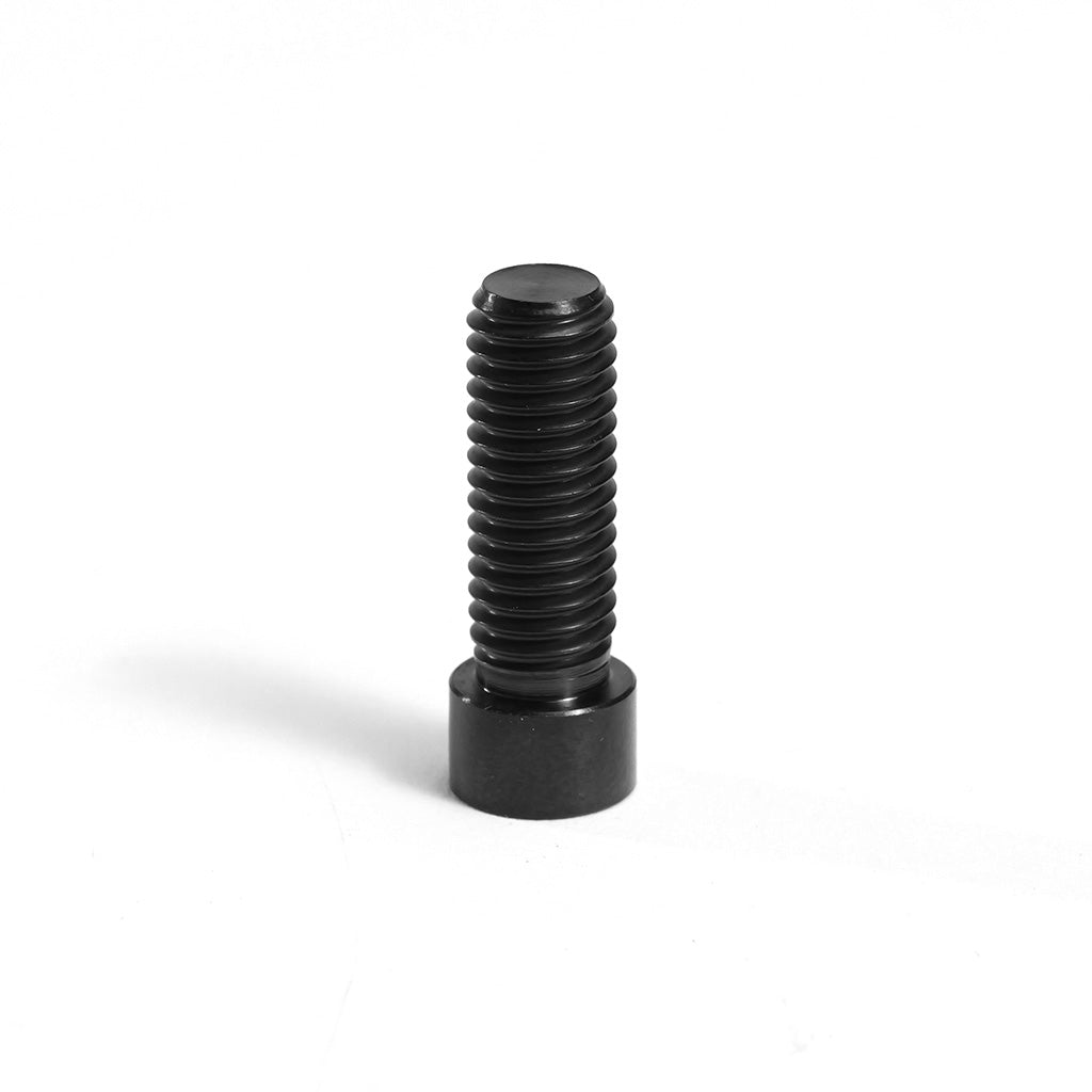 A pack of six Titanium M8 Low Head Stem Bolts stands upright on a plain white background.