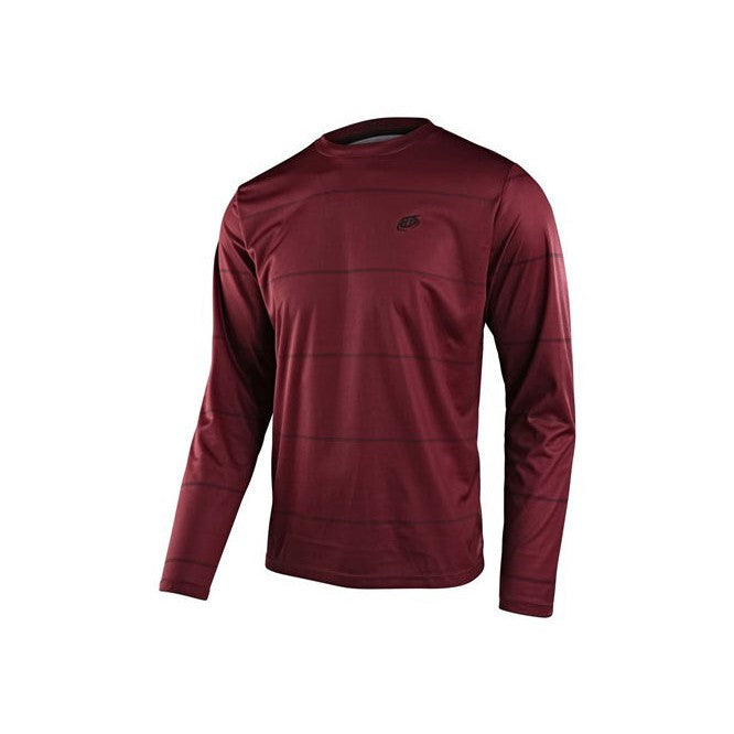 TLD 23 Flowline LS Jersey / Revert Wine / XXL
