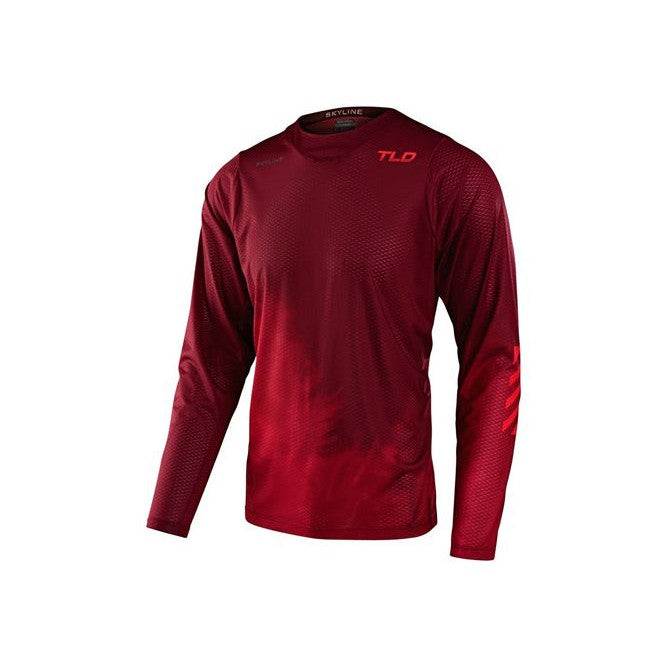 TLD 23 Skyline Air LS Jersey / Fades Wine / XXL