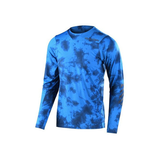 TLD 23 Skyline LS Jersey / Tie Dye Slate Blue / XXL