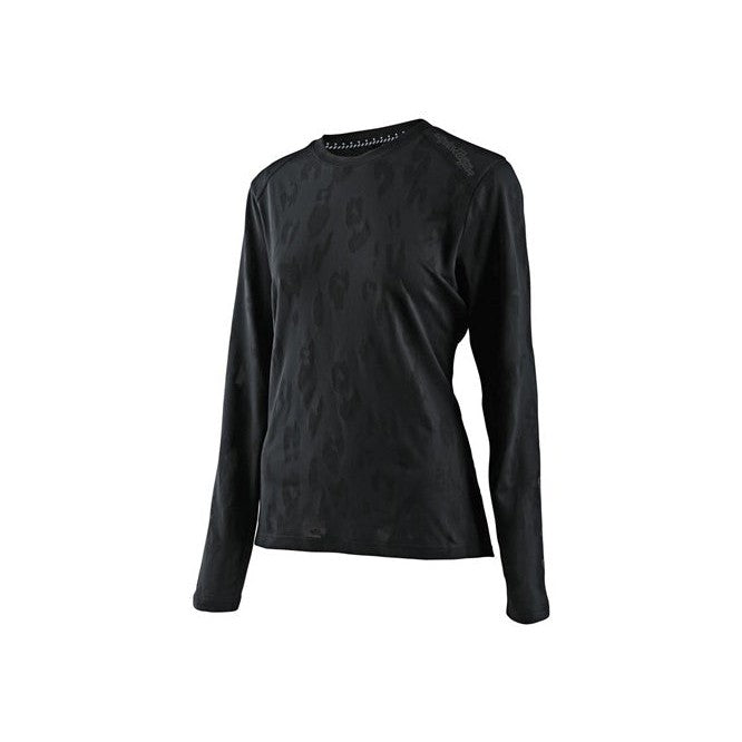 TLD 23 Womens Lilium LS Jersey / Jacquard Black / XL
