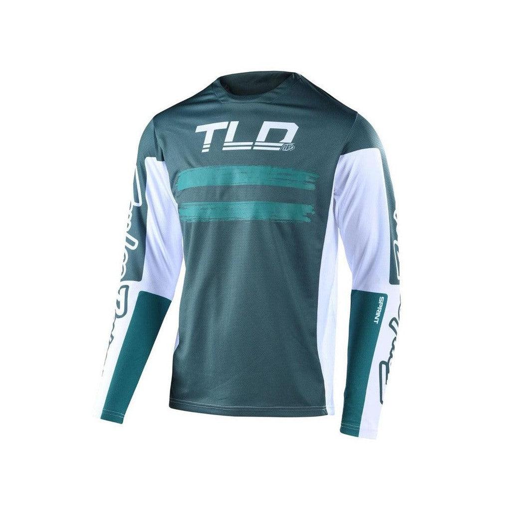 TLD Sprint Jersey Marker Jungle / Green/White / XXL