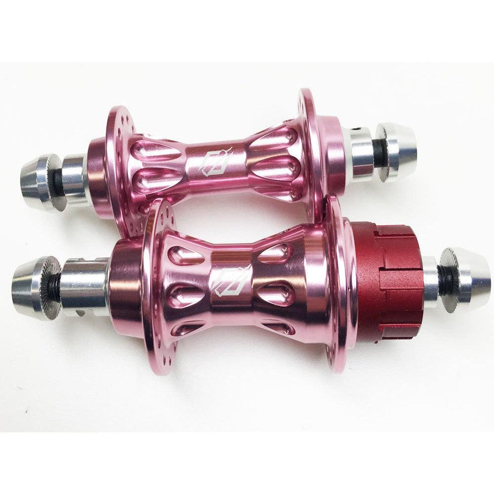 TNT Peacemaker Expert Cassette Hub Set / Pink Ano / 28H / 10mm