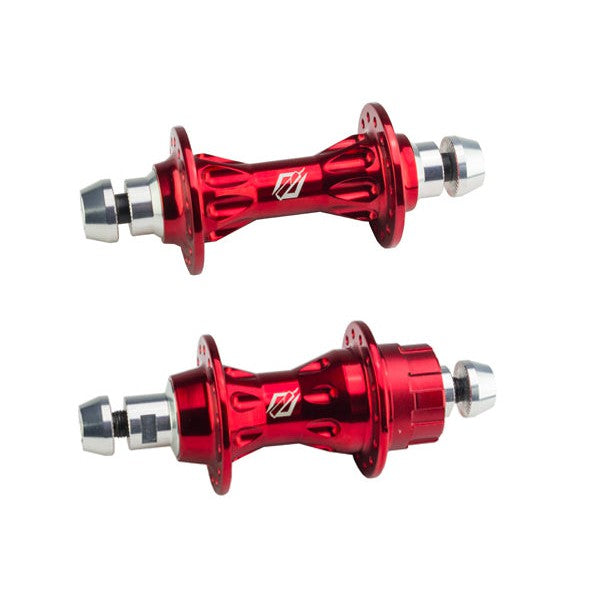 TNT Peacemaker Expert Cassette Hub Set / Red Ano / 28H / 10mm