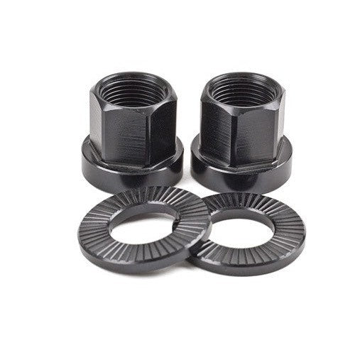 Shadow Conspiracy Alloy Axle Nuts (Pair) / Black / 14mm